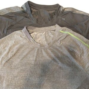 Men’s Lululemon Tech Vent Shirts XL 2 Shirt Lot